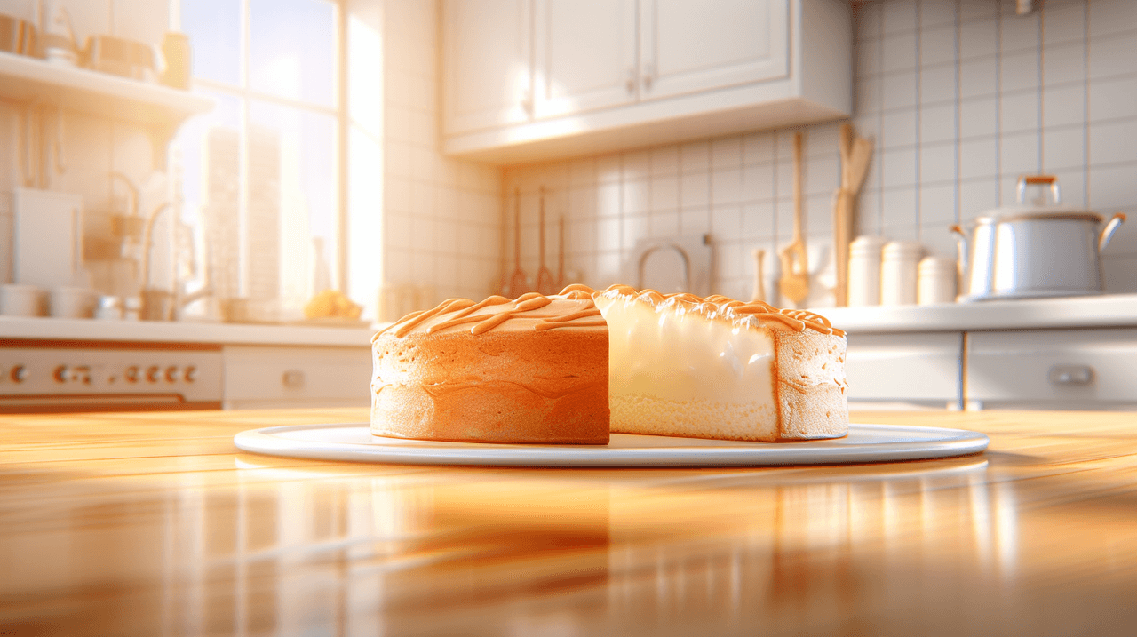 עוגת וניל גבוהה