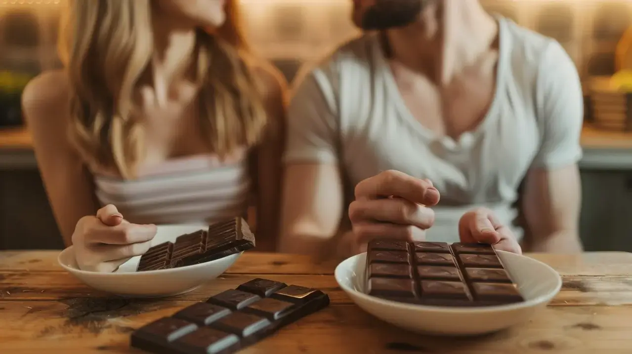 לאכול שוקולד בדיאטה