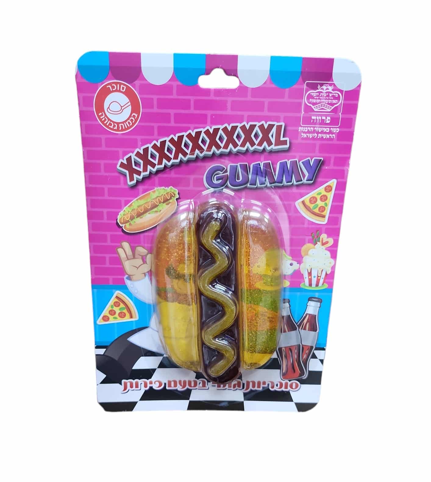 גומי בליסטר נקניקיה 100 גרם