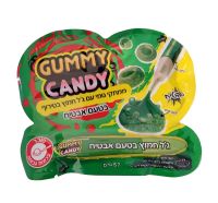 ממתק גומי בטעם אבטיח בתוספת עט במילוי ג'לי חמוץ 57 גרם
