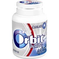 מסטיק אורביט וויט בקבוקון מנטה לבן 64ג'