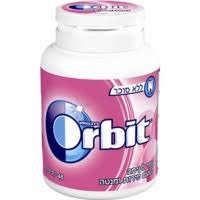 מסטיק אורביט בקבוקון בבלמינט 64 גרם