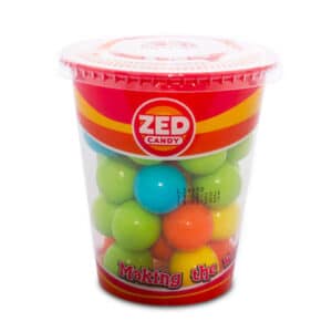 כוסות גומי לעיסה בטעם פירות 150 גרם