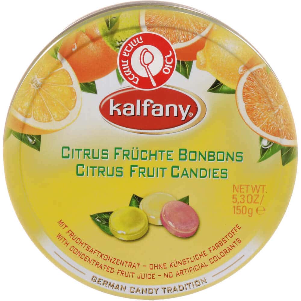 סוכריות קלפני בטעם הדרים 150 גרם