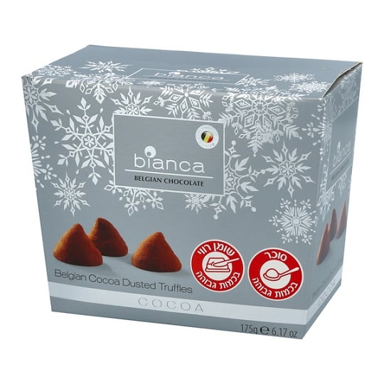 ביאנקה-טרופל קקאו באריזת כסף 175ג'