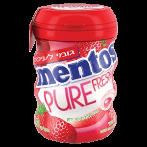 מנטוס ננו מעוגל תות 20 גרם