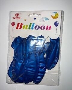 בלון  מטלי 10 יח'- כחול