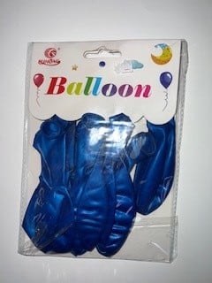 בלון  מטלי 10 יח'- כחול