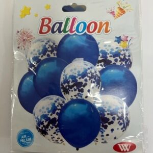 בלון פייטים 10 יח'- כחול