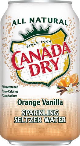 קנדה דריי 355 מל סודה מנדרינה תפוז