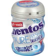 מסטיק מנטוס טעם מנטה חזקה 60 גרם