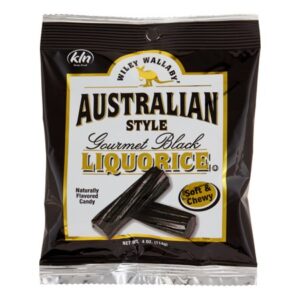 קני וולבי ליקריץ אוסטרלי שחור 113 גרם