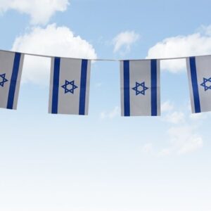 שרשרת דגל בד 4 מטר