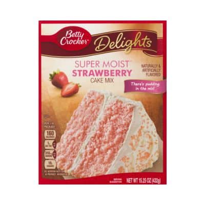 בטי קרוקר תערובת עוגת תות שדה 517 גרם