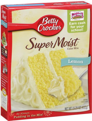 בטי קרוקר תערובת עוגת לימון 517 גרם