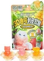 ממתק גומי מתקלף חיות 102 גרם