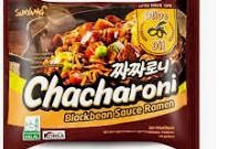 אטריות להכנה מהירה ראמן בטעם שעועית שחורה צאצ'רוני 140 גרם