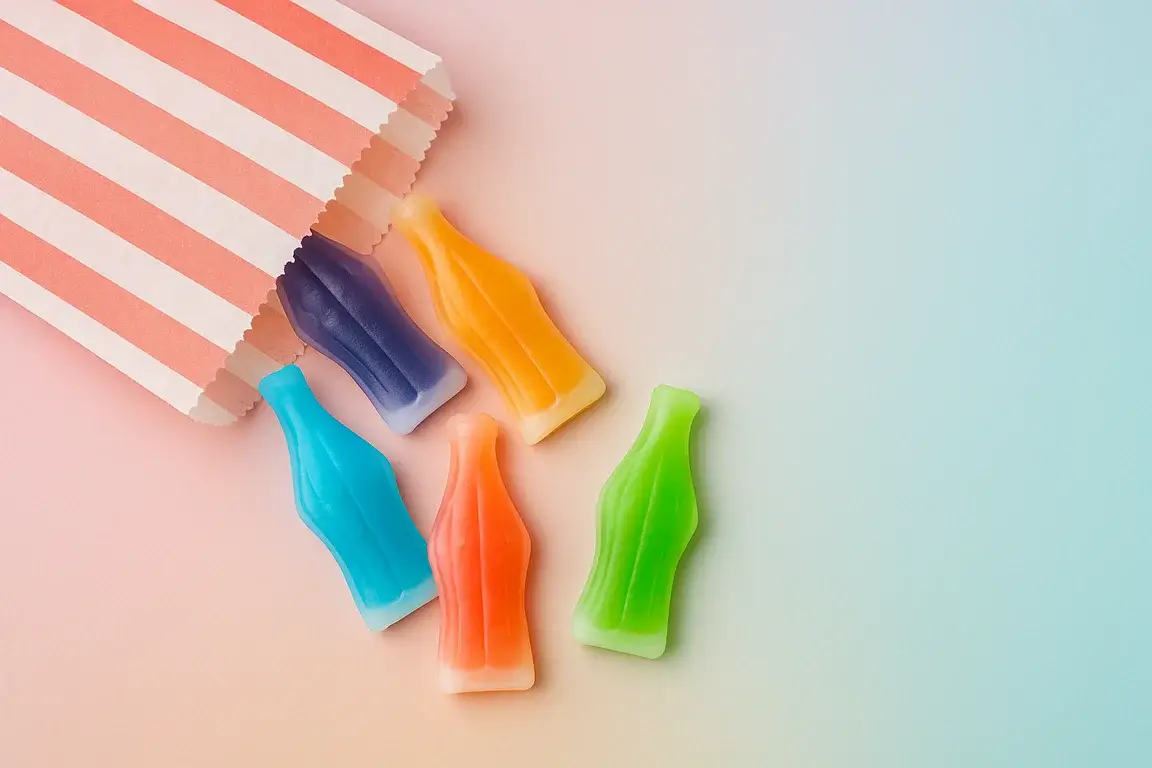 ממתק בקבוקי שעווה