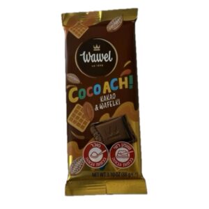 WAWEL טבלת שוקולד במילוי קרם וופל 88 גרם