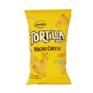ג'מבו טורטילה צ'יפס בטעם גבינת נאצ'ו 100 גרם