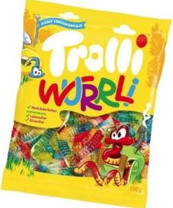 טרולי גומי זחלים 150 גרם