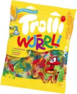 טרולי גומי זחלים 150 גרם