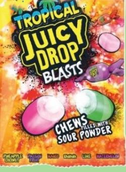 ג'וסי דרופ סוכריה מתפוצצת טרופי 120 גרם