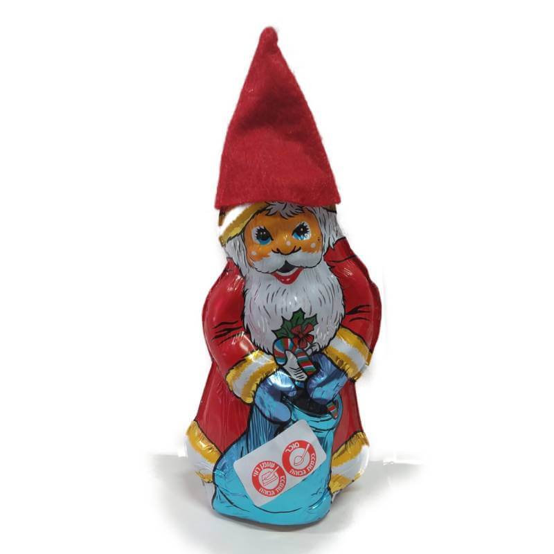 שוק' סנטה בודד עם כובע וכיס 200גר'